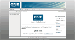 Desktop Screenshot of clubone.gethrinfo.net